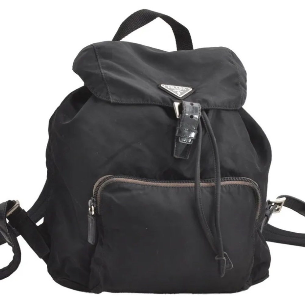 Authentic Prada Nylon Black Backpack - image 1